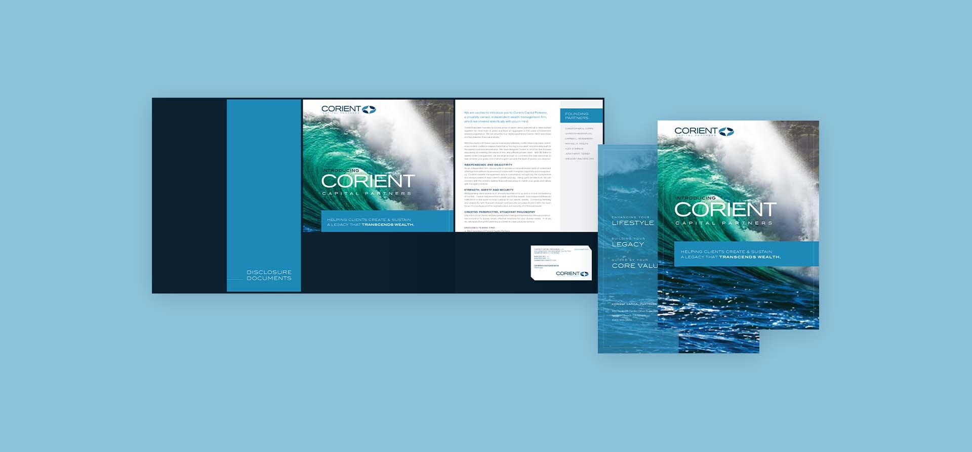 Corient welcome kit sample