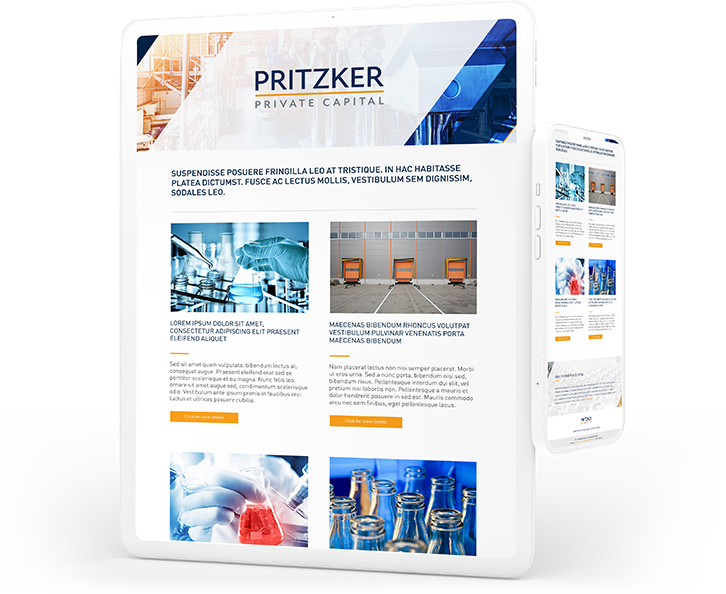 Pritzker newsletter sample